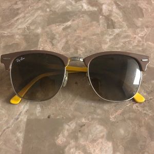 Ray-ban brown/yellow club master